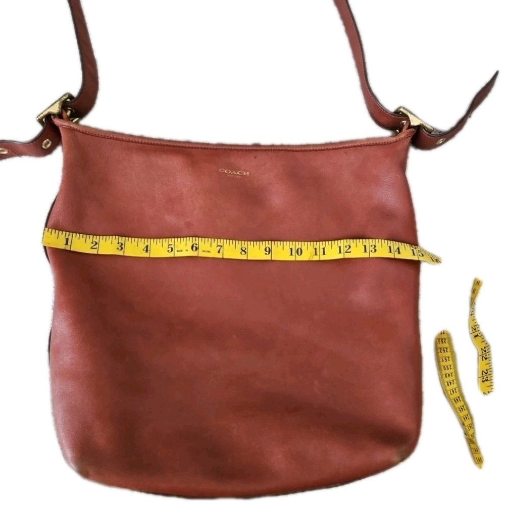 Coach Vintage Brown Leather Legacy Large Hobo Classic Designer Shoulder Purse - Picture 9 of 14